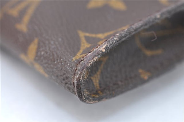 Authentic Louis Vuitton Monogram Pouch For Bucket PM LV J2112