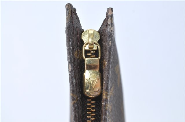 Authentic Louis Vuitton Monogram Pouch For Bucket PM LV J2112