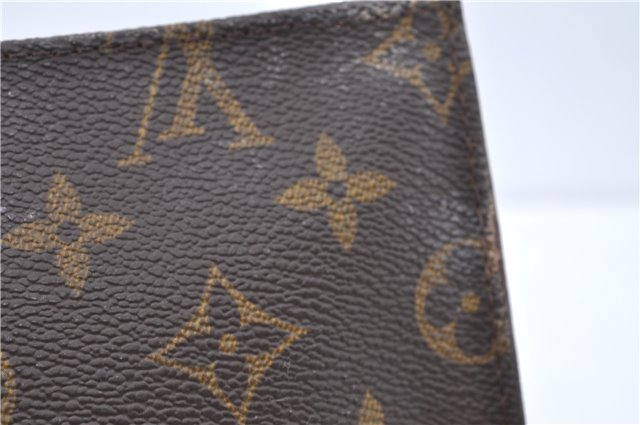 Authentic Louis Vuitton Monogram Pouch For Bucket PM LV J2112