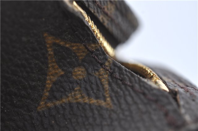 Authentic Louis Vuitton Monogram Pouch For Bucket PM LV J2112