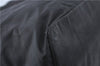 Authentic PRADA Nylon Leather Backpack Black J2113