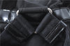 Authentic PRADA Nylon Leather Backpack Black J2113