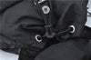 Authentic PRADA Nylon Leather Backpack Black J2113