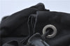 Authentic PRADA Nylon Leather Backpack Black J2113