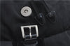 Authentic PRADA Nylon Leather Backpack Black J2113