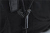 Authentic PRADA Nylon Leather Backpack Black J2113