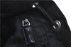 Authentic PRADA Nylon Leather Backpack Black J2113
