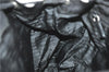 Authentic PRADA Nylon Leather Backpack Black J2113