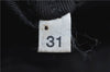 Authentic PRADA Nylon Leather Backpack Black J2113