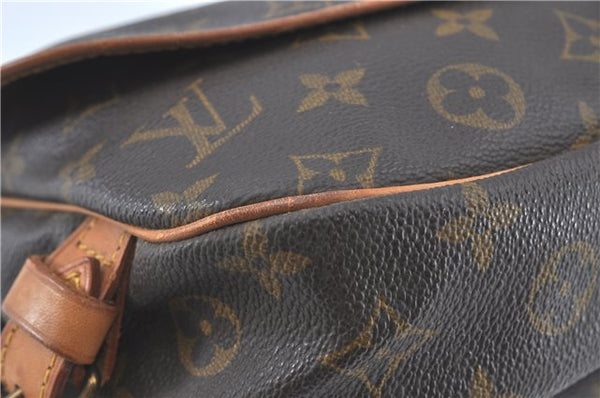 Auth Louis Vuitton Monogram Saumur 30 Shoulder Cross Body Bag M42256 LV J2115