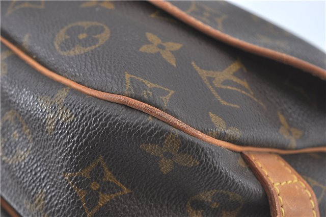 Auth Louis Vuitton Monogram Saumur 30 Shoulder Cross Body Bag M42256 LV J2115