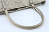 Authentic GUCCI Guccissima GG Leather Shoulder Tote Bag 197953 White J2116
