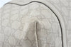 Authentic GUCCI Guccissima GG Leather Shoulder Tote Bag 197953 White J2116