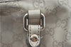 Authentic GUCCI Guccissima GG Leather Shoulder Tote Bag 197953 White J2116
