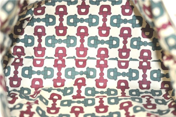 Authentic GUCCI Guccissima GG Leather Shoulder Tote Bag 197953 White J2116