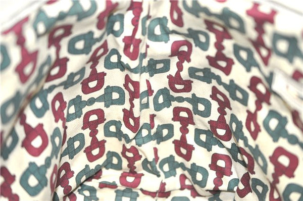 Authentic GUCCI Guccissima GG Leather Shoulder Tote Bag 197953 White J2116