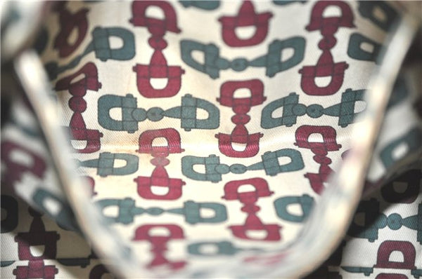 Authentic GUCCI Guccissima GG Leather Shoulder Tote Bag 197953 White J2116