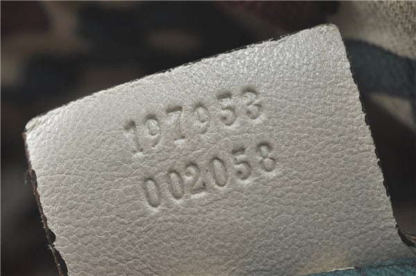 Authentic GUCCI Guccissima GG Leather Shoulder Tote Bag 197953 White J2116