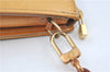 Authentic Louis Vuitton Vernis Lexington Hand Bag Pouch Yellow M91010 LV J2119