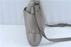 Authentic FENDI Selleria Shoulder Cross Body Bag Leather Gray J2120