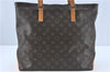 Authentic Louis Vuitton Monogram Cabas Mezzo Hand Tote Bag M51151 LV J2128