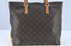 Authentic Louis Vuitton Monogram Cabas Mezzo Hand Tote Bag M51151 LV J2128