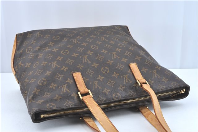 Authentic Louis Vuitton Monogram Cabas Mezzo Hand Tote Bag M51151 LV J2128