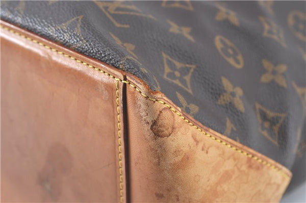 Authentic Louis Vuitton Monogram Cabas Mezzo Hand Tote Bag M51151 LV J2128