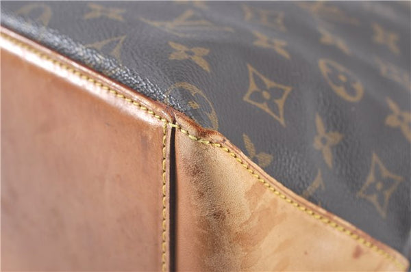 Authentic Louis Vuitton Monogram Cabas Mezzo Hand Tote Bag M51151 LV J2128