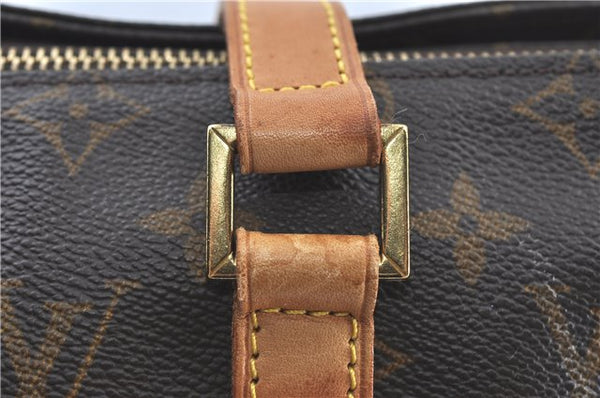 Authentic Louis Vuitton Monogram Cabas Mezzo Hand Tote Bag M51151 LV J2128