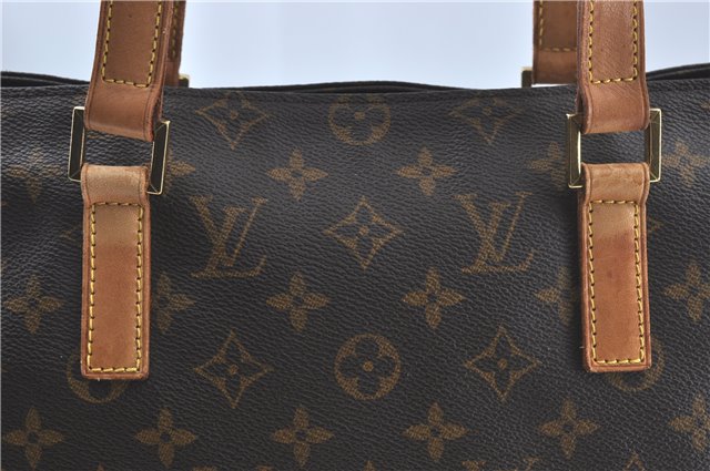 Authentic Louis Vuitton Monogram Cabas Mezzo Hand Tote Bag M51151 LV J2128