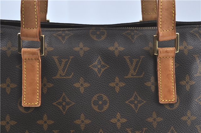 Authentic Louis Vuitton Monogram Cabas Mezzo Hand Tote Bag M51151 LV J2128
