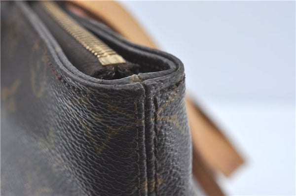 Authentic Louis Vuitton Monogram Cabas Mezzo Hand Tote Bag M51151 LV J2128