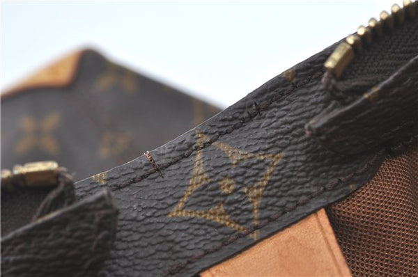 Authentic Louis Vuitton Monogram Cabas Mezzo Hand Tote Bag M51151 LV J2128