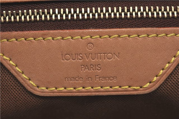 Authentic Louis Vuitton Monogram Cabas Mezzo Hand Tote Bag M51151 LV J2128