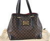 Authentic Louis Vuitton Damier Hampstead MM Shoulder Tote Bag N51204 LV J2130