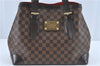 Authentic Louis Vuitton Damier Hampstead MM Shoulder Tote Bag N51204 LV J2130