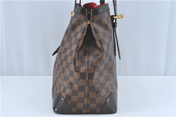 Authentic Louis Vuitton Damier Hampstead MM Shoulder Tote Bag N51204 LV J2130