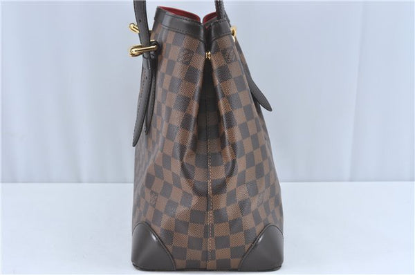 Authentic Louis Vuitton Damier Hampstead MM Shoulder Tote Bag N51204 LV J2130