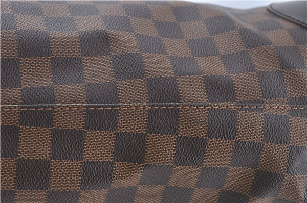 Authentic Louis Vuitton Damier Hampstead MM Shoulder Tote Bag N51204 LV J2130