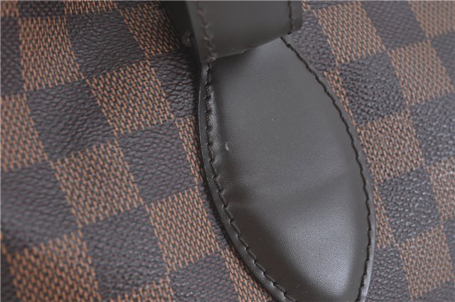 Authentic Louis Vuitton Damier Hampstead MM Shoulder Tote Bag N51204 LV J2130