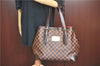 Authentic Louis Vuitton Damier Hampstead MM Shoulder Tote Bag N51204 LV J2130