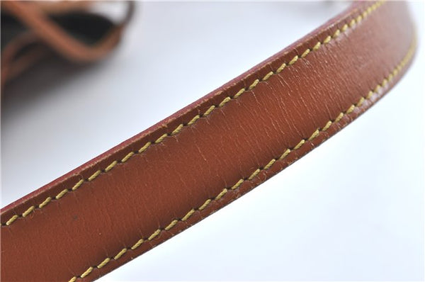 Authentic Louis Vuitton Epi Noe Shoulder Bag Brown M44028 LV J2132