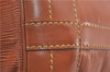 Authentic Louis Vuitton Epi Noe Shoulder Bag Brown M44028 LV J2132