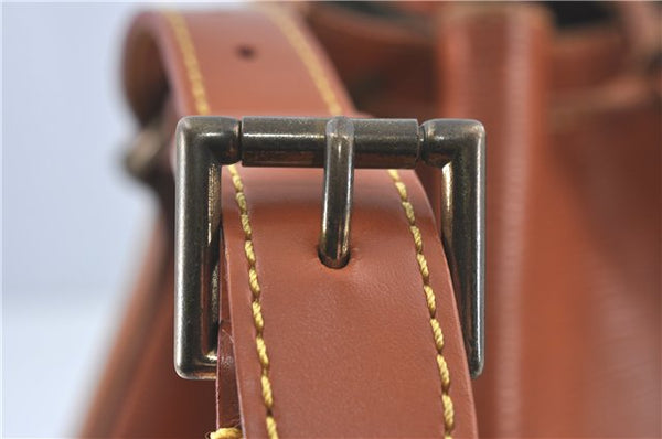Authentic Louis Vuitton Epi Noe Shoulder Bag Brown M44028 LV J2132