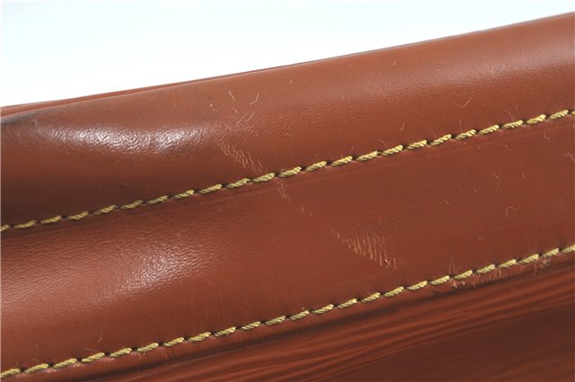 Authentic Louis Vuitton Epi Noe Shoulder Bag Brown M44028 LV J2132