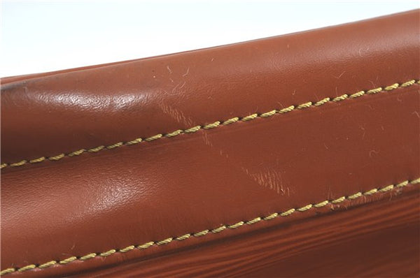 Authentic Louis Vuitton Epi Noe Shoulder Bag Brown M44028 LV J2132