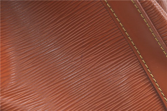 Authentic Louis Vuitton Epi Noe Shoulder Bag Brown M44028 LV J2132