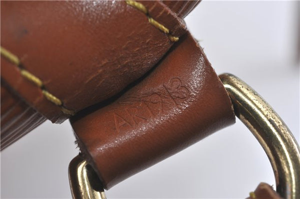 Authentic Louis Vuitton Epi Noe Shoulder Bag Brown M44028 LV J2132