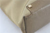 Authentic GUCCI Tote Hand Bag Nylon Leather 0021105 Beige J2134